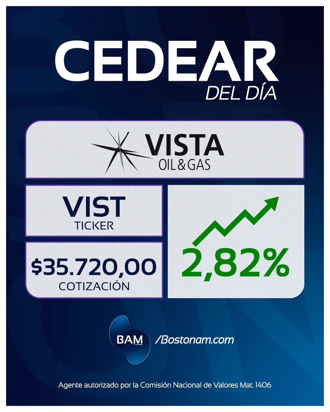 CEDEAR VIST - Análisis