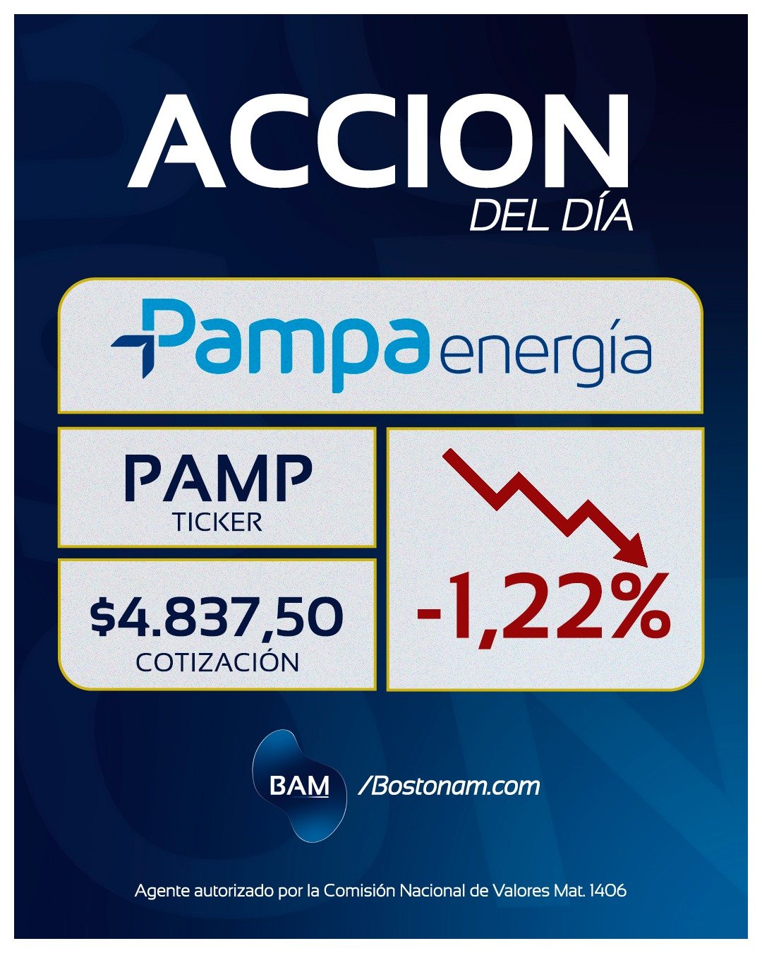 CEDEAR PAMP - Análisis